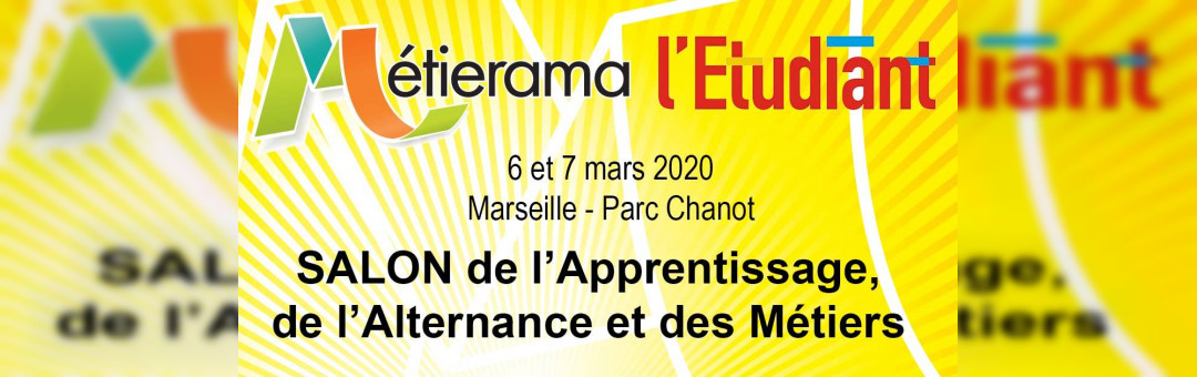 Métierama/l’Etudiant- Salon Apprentissage, Alternance et Métiers