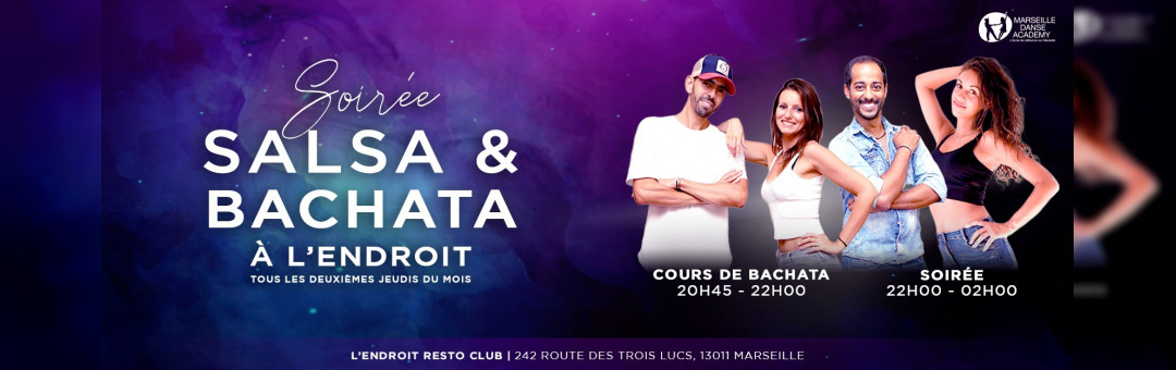 Soirée Salsa Bachata à L’endroit Resto Club