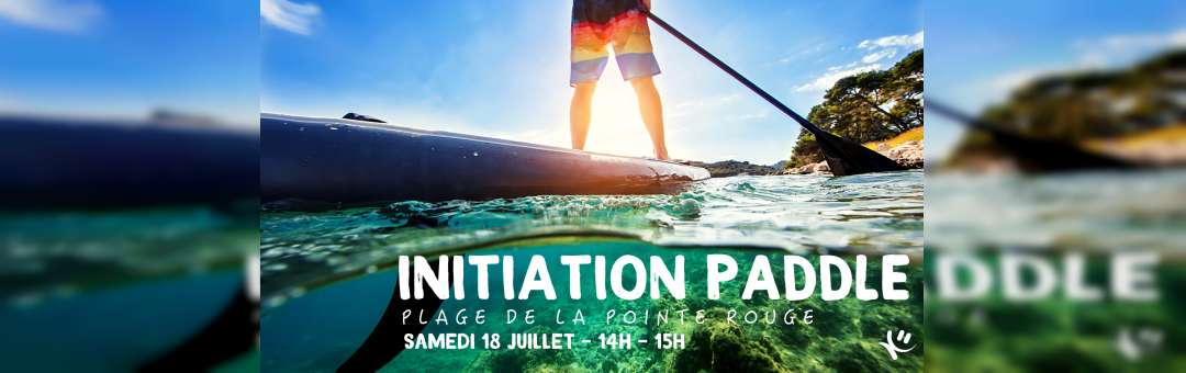 Initiation Paddle – Plage de la Pointe de Rouge