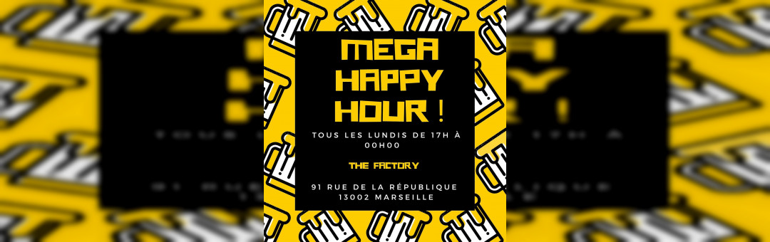 Happy Hour tous les lundis !