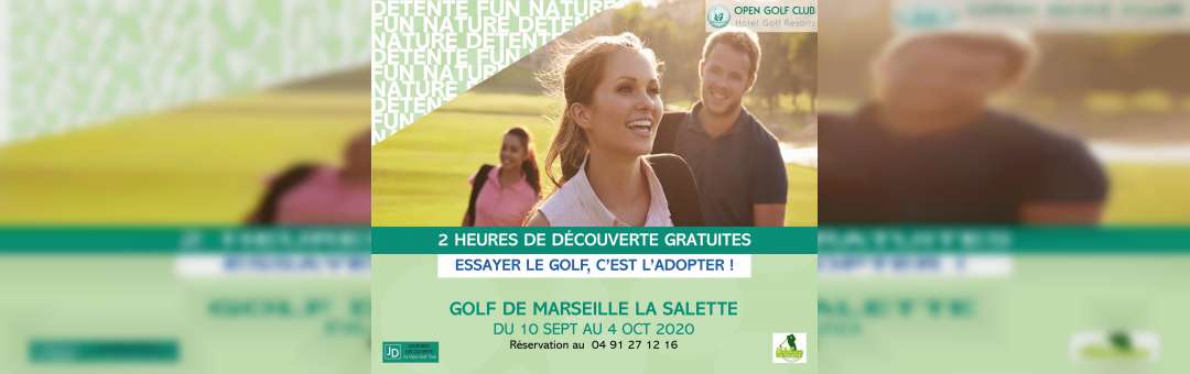 Initiation gratuite de golf à Marseille