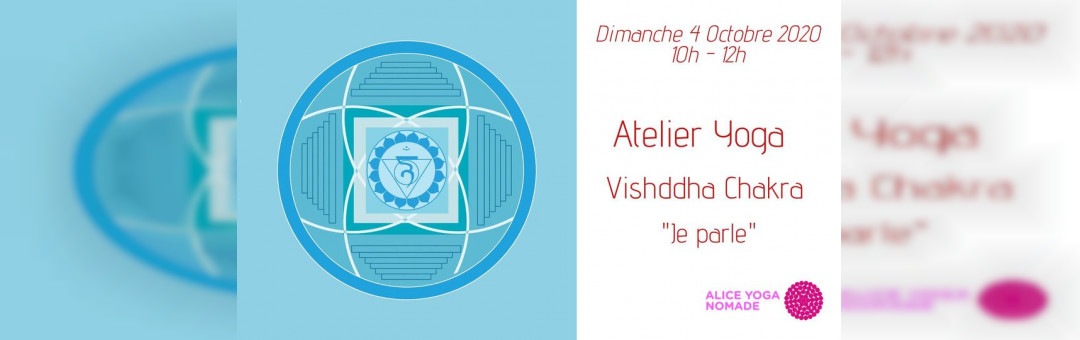 Atelier YOGA en plein air – Vishuddha chakra – JE PARLE