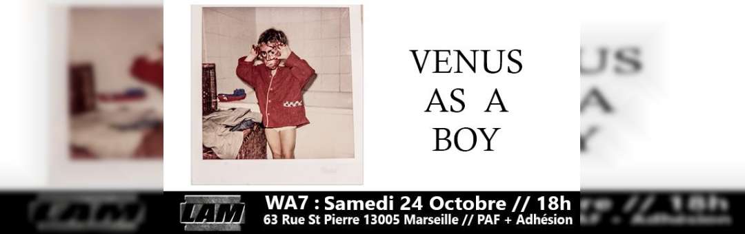 WA7 : Concert – Venus as a Boy