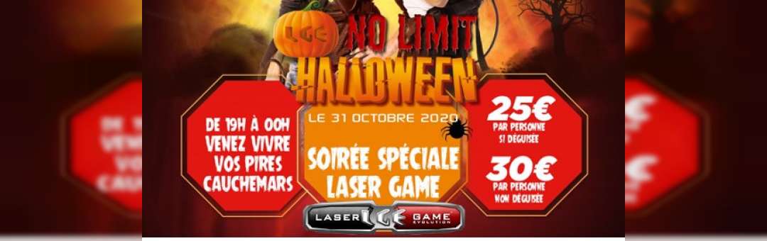 Soirée Laser Game de l’HORREUR ! Samedi 31 octobre 2020