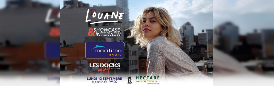 LOUANE en showcase privé MARITIMA