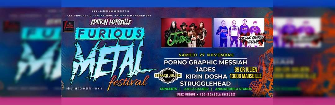 FURIOUS METAL FEST • Edition Marseille – Reporté