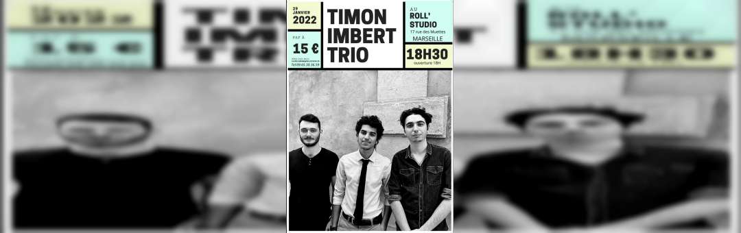 Concert Timon Imbert Trio