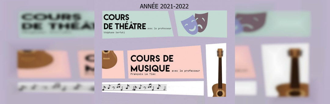 Les cours du Château: Guitare & Théâtre – Enfants de 6 à 12 ans