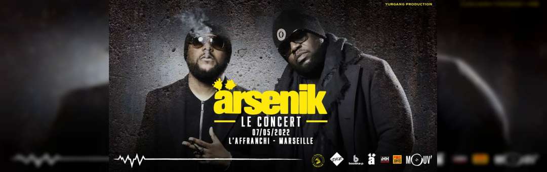 ARSENIK Le Concert à Marseille (L’Affranchi) le 07/05/22