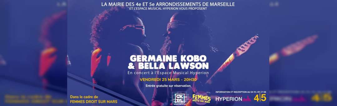 Germaine Kobo & Bella Lawson à Hyperion – concert gratuit