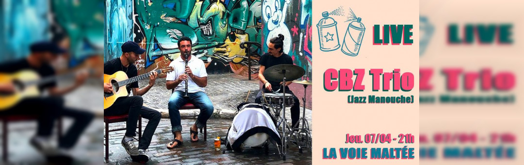 LIVE : CBZ Trio (Jazz Manouche)