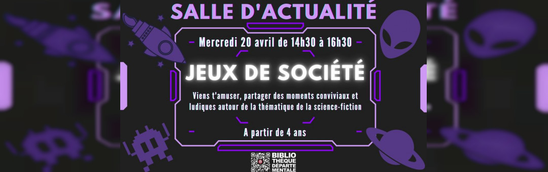 [SDA – JEUX DE SOCIÉTÉ