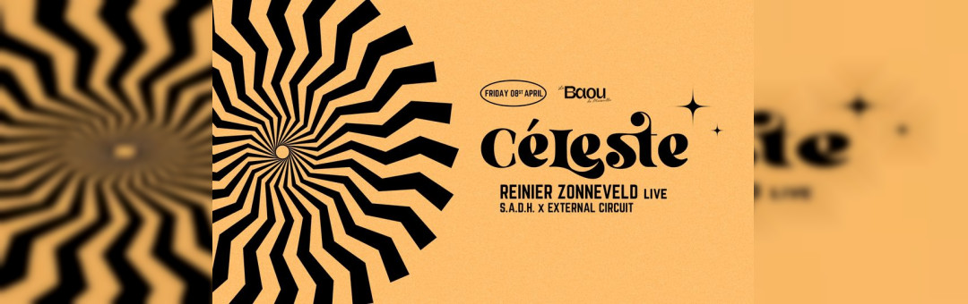 Céleste : REINIER ZONNEVELD x S.A.D.H. x EXTERNAL CIRCUIT