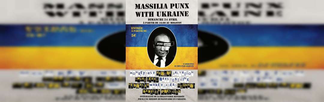 Massilia Punk with Ukraine