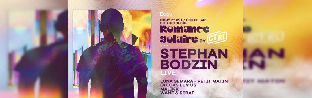 Romance Solaire x CTRL : Stephan Bodzin Live
