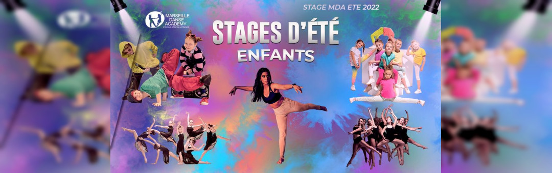 STAGE DE DANSE ÉTÉ ENFANTS MDA 2022