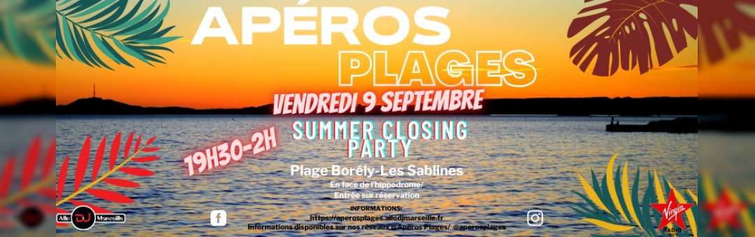Apéros plages – Summer Closing Party
