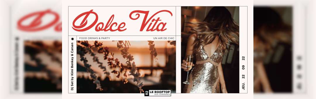 R2 I LE ROOFTOP x DOLCE VITA 22.09