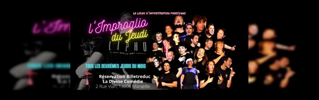 IMPROGLIO – Spectacle cabaret d’improvisation théâtrale