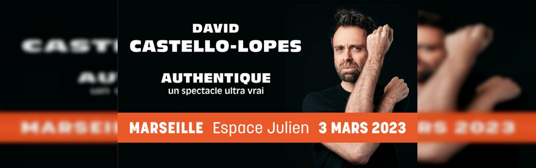 DAVID CASTELLO-LOPES • Marseille – Espace Julien