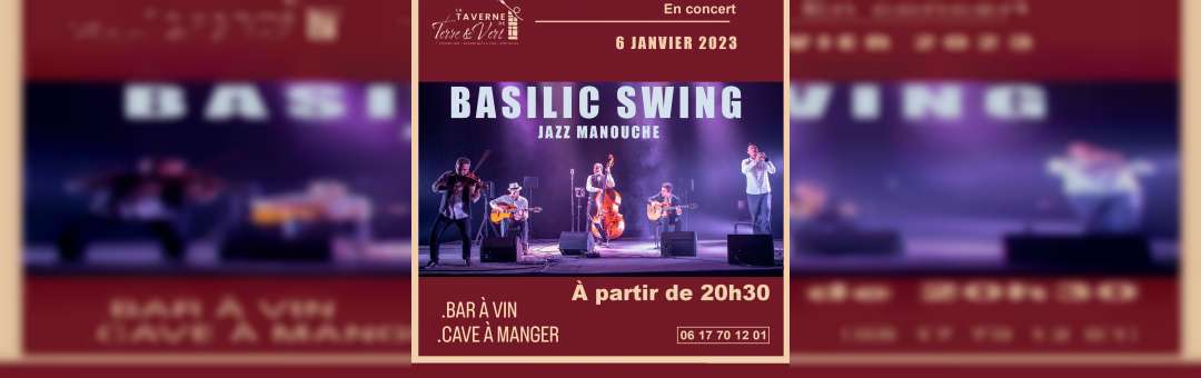 Concert Basilic Swing au Complet