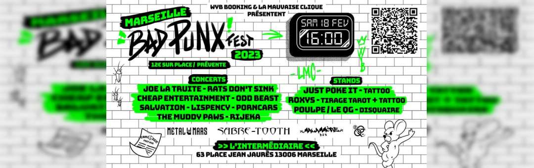 Marseille Bad Punx Fest 2023