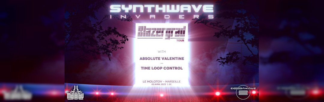 Synthwave Invaders #3 ( Blazergrad / Absolute Valentine / Time Loop Control )