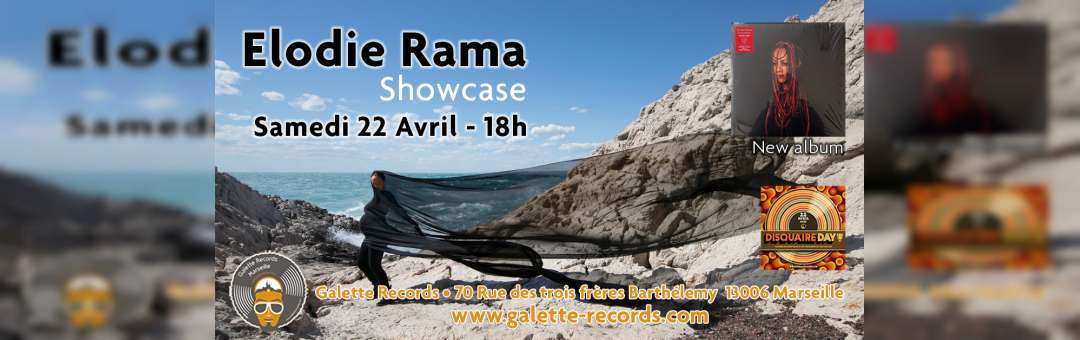 Elodie Rama – Showcase à Galette Records – Marseille