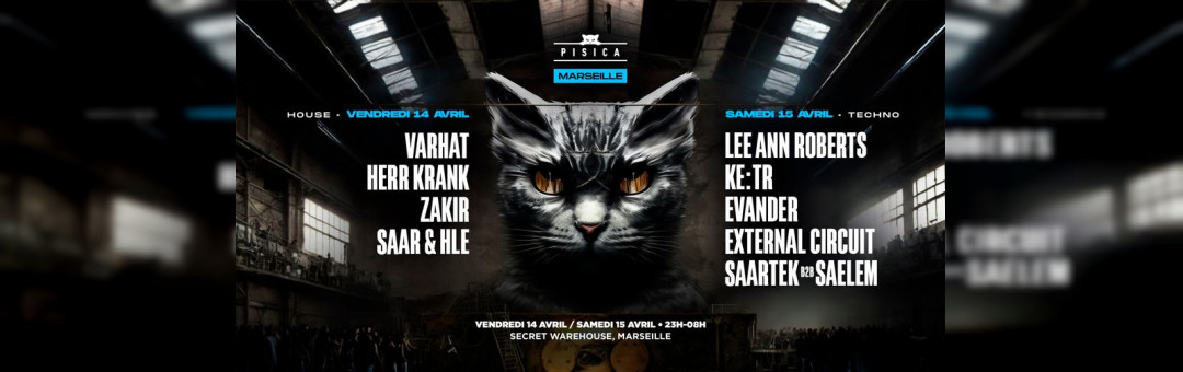 Pisica Warehouse Marseille (2 Days)