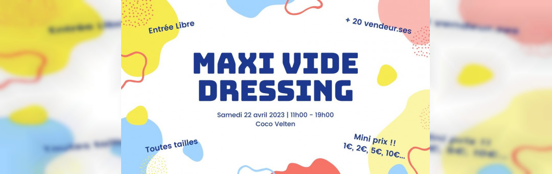 Vide dressing à Coco Velten !