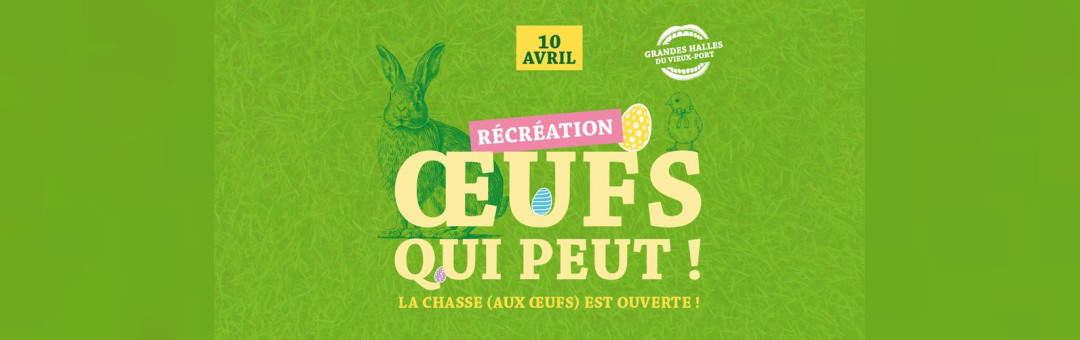 La chasse aux œufs des Grandes Halles !
