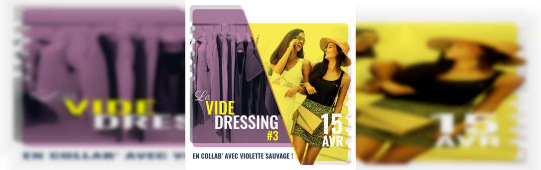 Le Centre Valentine organise un vide dressing Violette Sauvage