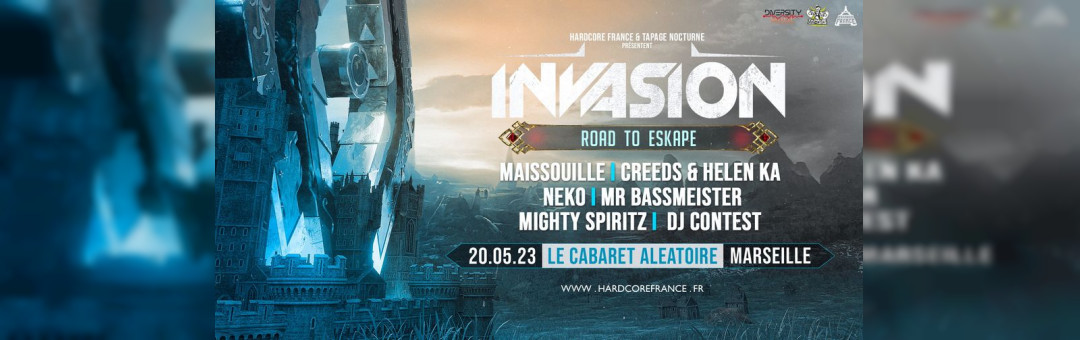 Invasion W/ Maissouille, creeds, neko & more