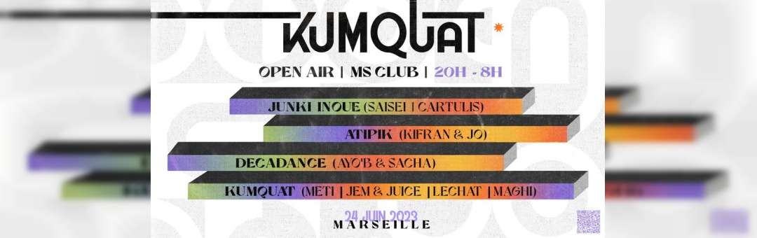 OPEN AIR – Kumquat w/ Junki Inoue & Friends | Marseille