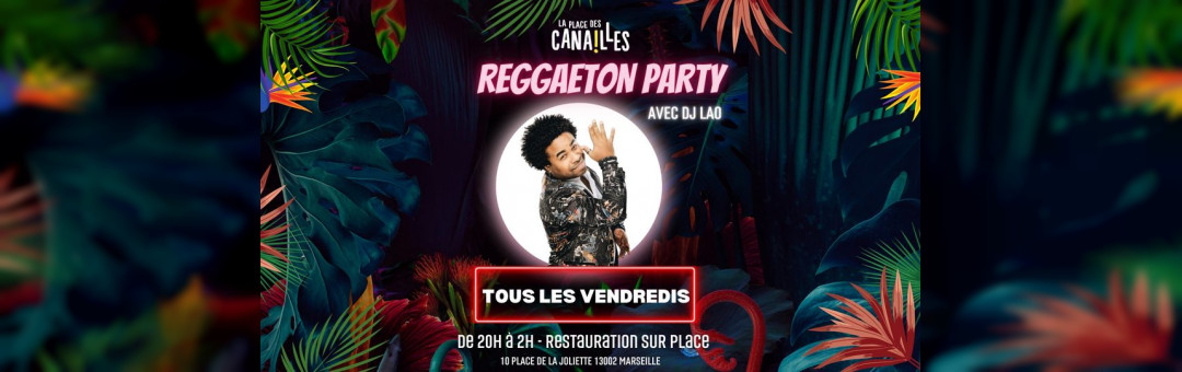 REGGAETON PARTY – avec DJ LAO