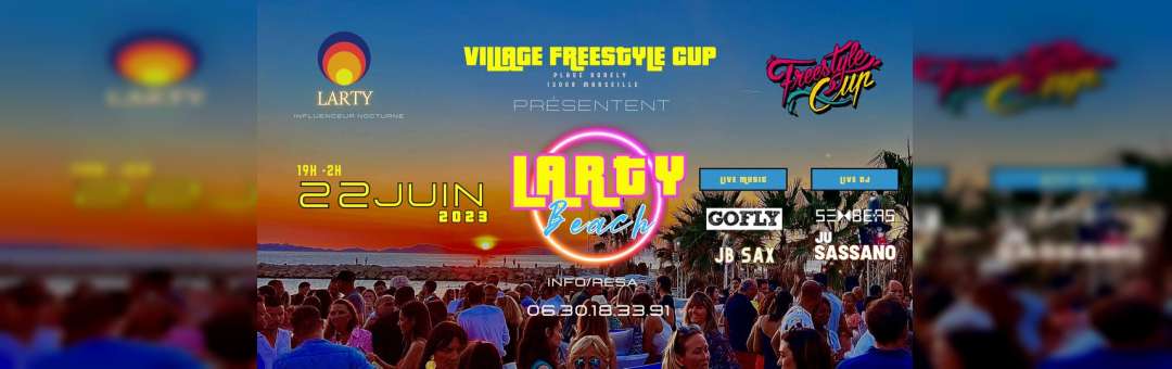 Larty Beach X Freestyle Cup