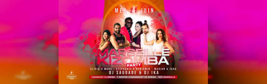Marseille Kizomba Party : mercredi 21 Juin – Spécial fête de la musique