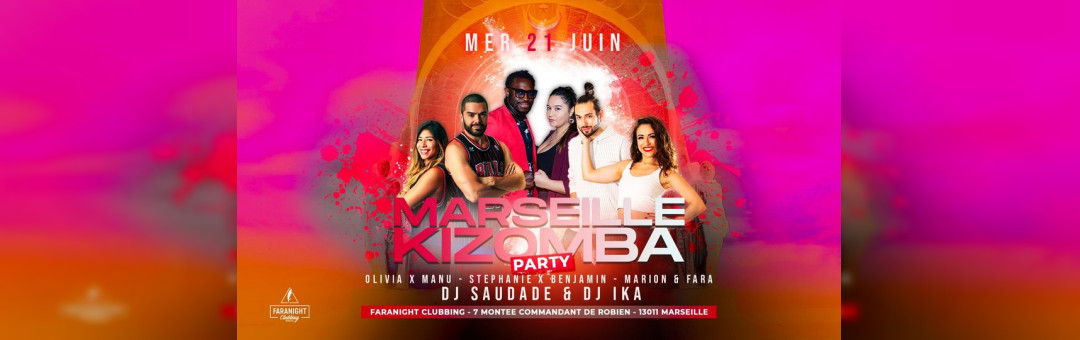 Marseille Kizomba Party : mercredi 21 Juin – Spécial fête de la musique
