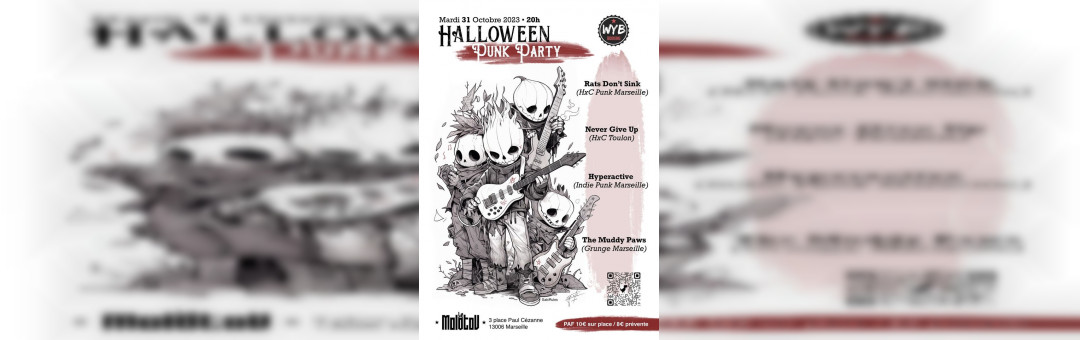 LE MOLOTOV Halloween Punk Party 2023