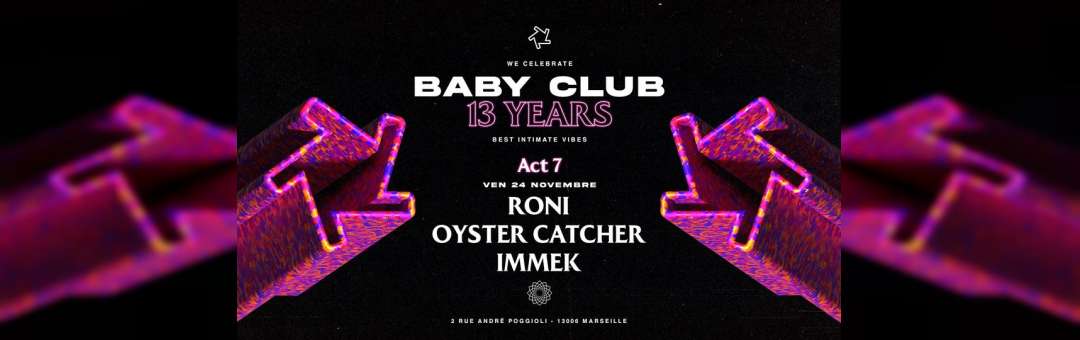 BIRTHDAY ACT 7 : Roni + Oyster Catcher + Immek