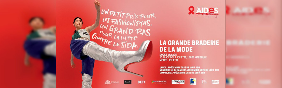 Grande braderie de la mode – AIDES Marseille