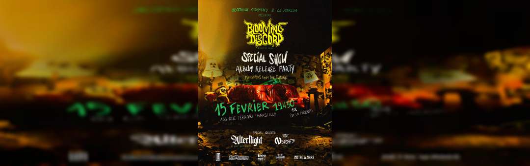 BLOOMING DISCORD – SPECIAL SHOW ALBUM RELEASE PARTY