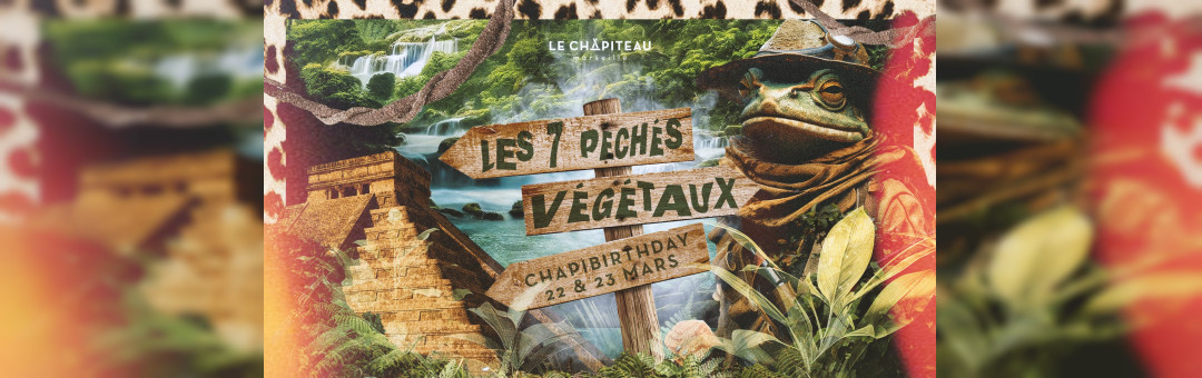 CHAPIBIRTHDAY : LES 7 PÊCHÉS VÉGÉTAUX