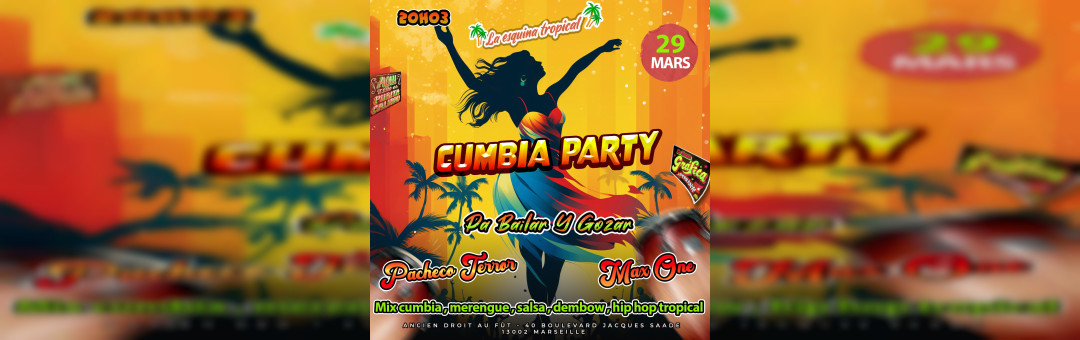 Cumbia party la esquina tropical