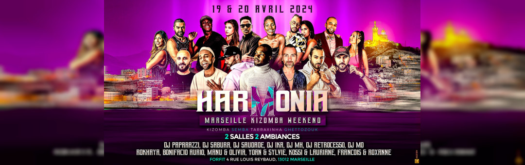 HARMONIA – Marseille Kizomba Weekend – The return