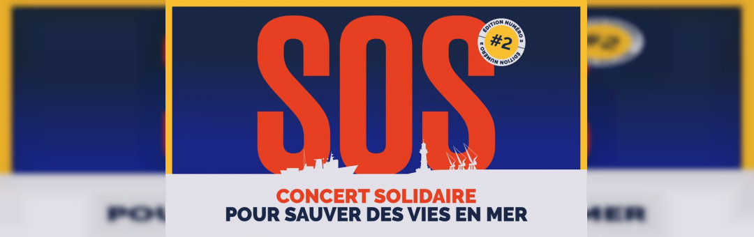 SOS MEDITERRANEE le concert solidaire pour sauver des vies revient !