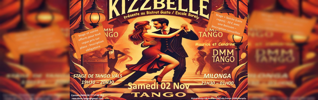 Tango argentin ! Cours & Soirée Escale Borely