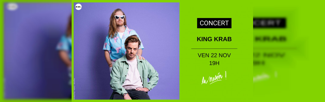 KING KRAB – Concert @La Mesón – MARSEILLE