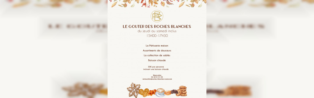 Le Goûter des Roches Blanches