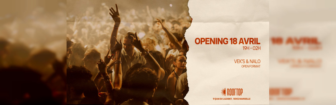 Le Rooftop x R2 opening saison 2025